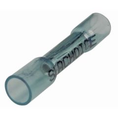 Seachoice Heat Shrink Butt Connectors, marine electrical, reliable connection, durable, corrosion resistance, adhesive lining, easy installation, environmental seal, American Wire Gauge, color-coded, blue, pack of 3, performance, reliability.