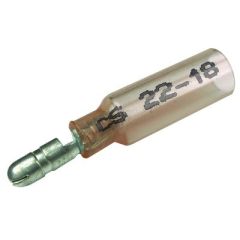 Seachoice Insulated Heat Shrink Bullet Terminals, Male, Electrical Connection, Automotive Projects