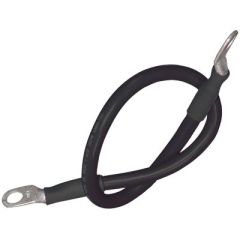 Seachoice 63024 Tinned Copper Battery Assembly, Marine Battery, UL1426 Tinned Copper Cable, Marine-Grade Construction, Flame Resistance, UV Resistance, 600 Volts, 105°C, Tinned Copper Lugs, Heat Shrink Tubing, Wire (East Penn Mfg Co), American Wire Gauge 