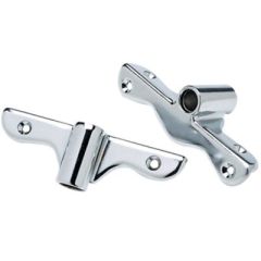 Seachoice 70421 Chrome Plated Zamak Oarlock Socket Set, boat accessories