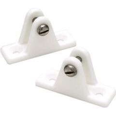 Deck Hinge,White,Seachoice,Plastic,Installation,Corrosion,Reliable,Secure,Boat cover,Outdoor space