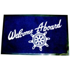 Seachoice 78180, Blue Welcome Aboard Mat