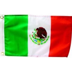Seachoice 78271 Mexico Flag, Nylon Print Dyed Mexico Flag