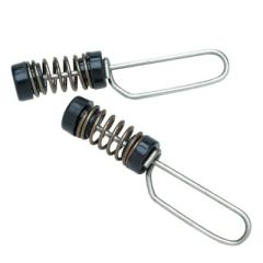 Seachoice 78351 Stainless Steel Halyard/Lines Flag Clips, durable flag clips