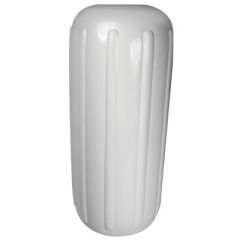 Seachoice 79131 Center Hole Ribbed Fender, White