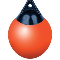 Seachoice Commercial Grade Buoy, 20" Orange, marine grade vinyl, heavy-duty molded rope eyes, improved valve system, vibrant orange color, Dock edge, single valve system, long-lasting durability, maximum safety, easy inflation, ultimate choice, watercraft