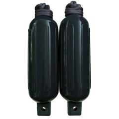 Seachoice 79281 Twin Eye Ribbed Fender Kit, Marine Grade Vinyl