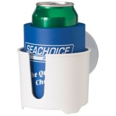 Seachoice 79381 White Drink Holder, Large Super Suction Cups