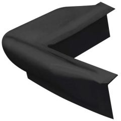 Seachoice 79746 Dock Bumper Corner, 10 inch, Black, boat protection, dock safeguard