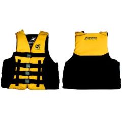 Seachoice 85127 Evoprene Multi-Sport Vest, Water Enthusiasts, Comfort, Durability, Safety, Protection, Support, Drain Panels, Adjustable Fit, Buoyancy, Level 70 Flotation Device, Body Glove Vests, High Visibility, Style, Water Activities, Confidence.