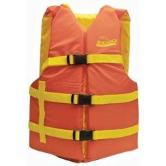 Seachoice 86250 Deluxe General Purpose Life Vest, Orange/Yellow