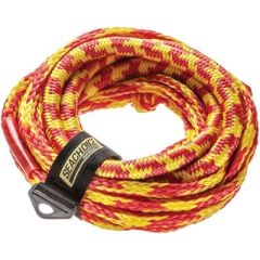 Seachoice 86738 Tube Tow Bungee Rope, 50', 4 Riders, Water Adventures, Durability, Strength, UV Protection, Storage Keeper, Safety Standards, Maximum Load 680 lbs, Tensile Strength 4,100 lbs, Thrill-Seeker, Family Fun.