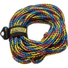 Seachoice 86744 4-Rider Tube Rope, 60', water sports, tow rope