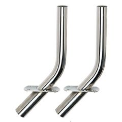 Seachoice Stainless Steel Outrigger Pole Holders, Fishing Enthusiast, Fiberglass Outrigger Poles