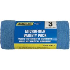 Seachoice 90017 Microfiber Variety Pack, Microfiber Towels