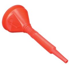 Seachoice 90210 Long Flexible Funnel, Stainless Steel Strainer