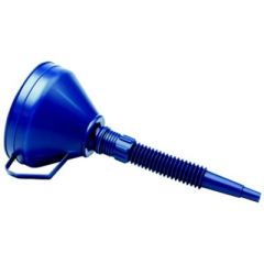 Seachoice 90220 Long Flexible Funnel, Stainless Steel Strainer