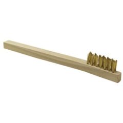 Brass Mini Wire Brush, Seachoice, cleaning tool, brass bristles, wood handle, rust removal, corrosion cleaning, delicate surfaces, automotive parts, household appliances, intricate jewelry, durability, reliability, compact size, precise control, maneuvera
