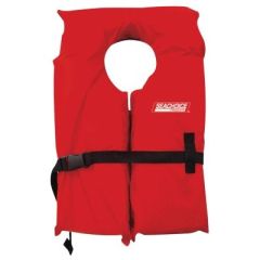 Seachoice 99685 Keyhole Life Vest, Adult, water enthusiasts, safety, comfort, adjustable waist belts, quick-release buckle, one-size-fits-most, lightweight PE foam, collar design, 210D nylon, durability, visibility, Body Glove Vests, chest size 76 - 32cm,
