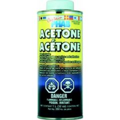 Captain Phab Xxx Acetone, marine cleaning, boat owner, marine enthusiast, fiberglass, spray equipment, tools, epoxy resins, polyester, ink adhesives, contact cement, VOC exempt, environmentally friendly, 1L size, 12/case.