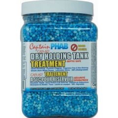 Captain Phab 365 Can Ad Holding Tank Treatment, 32oz Granular, RV Holding Tank Treatment, Odor Eliminator, Waste Breakdown, Environmentally Safe, Biodegradable, Valve Lubrication, RV Maintenance, Hydrogen Sulphide Prevention