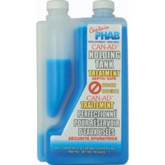 Captain Phab 367 Can Ad Holding Tank Treatment, 1L Liquid, Captain Phab