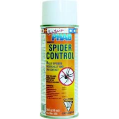 Captain Phab 555 Spider Control, 350g aerosol, Spider Control Spray, Pest Control, Spider Repellent