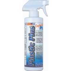 Captain Phab 598 Plastic Plus Cleaner, 500ml spray, fiberglass cleaner, high gloss finish, static-free finish, acrylic cleaner, scratch sealant, debris repellent, surface cleaner, metal surface cleaner