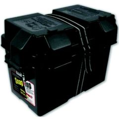 NOCO® HM318BK Snap-Top™ Battery Box, Group 24-31, heavy-duty grade, ultimate protection, impact resistant, acid resistant, UV resistant, USCG compliant, ABYC compliant, compact design, reinforced handles, long-lasting durability, maximum efficiency, batte
