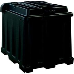 NOCO® HM426 Commercial Grade Battery Box, Dual 6V, Marine, RV, Commercial equipment, battery storage solution, cutting-edge features, unbeatable durability, four corner fastening system, captive lid, large cable entry holes, full flow ventilation, battery