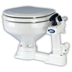 Jabsco 290905000 Twist 'N' Lock Manual Toilet, Compact, Marine Toilet