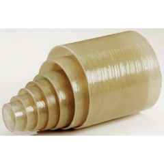 Trident Fiberglass Exhaust Tubing Connector, 6" OD x 6", heat-resistant, fire retardant, USA-made, durable, high-performance, easy installation, Trident Hose, reliable, efficient, maximum temperature 200°.