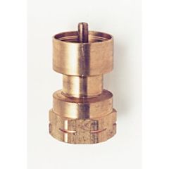 Trident Disposable Propane Cylinder Adapter, hassle-free propane connections, secure and reliable connection, innovative design, solid brass construction, convenience, POL fitting, female POL adapter fitting, disposable bottle, precision and durability, h