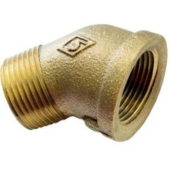 CB Supplies, Red Brass 45° Street Elbow