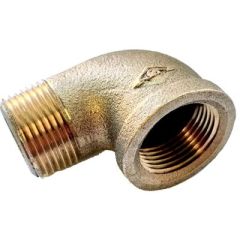 CB Supplies BSE90X38, Red Brass Street Elbow