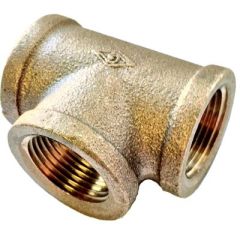 CB Supplies BT38 Red Brass Tee, 3/8, plumbing fittings, potable water, corrosion resistance