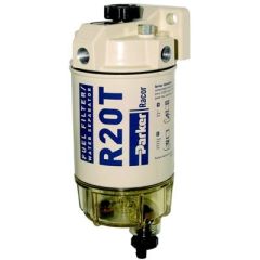 Racor 10 Micron Diesel Spin-On Fuel/Water Separator, Aquabloc II, Fuel Filtration, Engine Performance