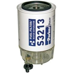 Racor 60 GPH Gas Outboard Filter, Clear Bowl, Mercury Outboard Engines, Engine Protection, Aquabloc® II Element, Visual Inspection, Metal Bowl, USCG Regulations, Racor Brand, Marine Industry, Fuel Filtration System, Boat Owners, Optimal Performance, Compa