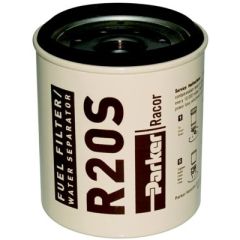 Racor Replacement Element, Diesel Gas Spin-On Fuel/Water Separators, 230R 2M, superior filtration, engine performance, reliability, longevity, 2-micron rating, optimal protection, brown cap, color coding, seamless integration, efficient filtration, except