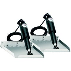 12" x 9" Edge Mount Electric Trim Tab Kit, Electric Actuators, Stainless Steel Blades, Deutsch Connectors, Plug & Play Installation, Space-saving Design, Precise Control, Enhanced Performance, Marine Durability, Optimal Stability, Maneuverability, Efficie