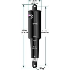 12V Replacement Actuator, 101 Standard Series, boating experience, precision, Deutsch connector, Trim Tabs, ski boats, tow boats, marine arsenal, Lenco, mounting brackets, water adventures
