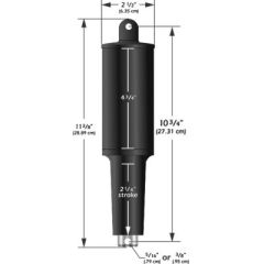 12V Replacement Actuator, 101 XD Series, boating needs, trim tabs, ski boat, tow boat, vessel, stroke, Deutsch connector, durability, Heavy Duty Performance, XD Performance, High Performance, Super Strong tab kits, mounting brackets, Lenco, industry, boat
