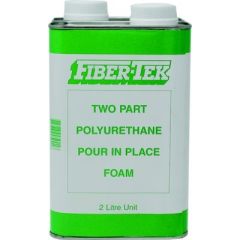 FiberTek PF2 Rigid Polyurethane Pour In Place Foam, 2L, Coast Fiber-Tek Products, insulation, flotation