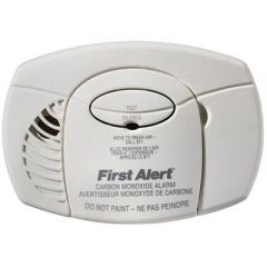 First Alert CO400A, Battery Powered Carbon Monoxide Alarm, home safety, carbon monoxide, electrochemical technology, mute false alarms, test alarm functions, easy access battery door, 7-year limited warranty, First Alert, durability, long-lasting protecti