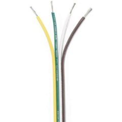 Ancor 154510 Marine Grade™ Tinned Copper, White Flat Signal Cable