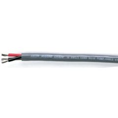 Ancor 156610 Marine Grade™ Tinned Copper Round Bilge Pump Cable, Black/Brown/Red Conductors, 16/3 AWG, 100', Grey, marine electrical, bilge pump