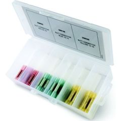 Ancor Marine Grade™ Heat Shrink Butt Connector Pack, Tinned Copper, Adhesive Lined Heat Shrink Tubing, Assortment Case, Convenient Storage, Reliable Connection, Corrosion Resistance