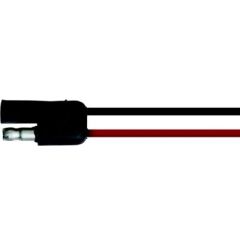 Ancor 249112 2-Way Flat Connector, Vehicle Side Connector, seamless vehicle-to-trailer connections, precision and durability, 2-wire female connector, SAE color coding standards, high-quality copper material, American Wire Gauge (AWG) rating, reliable and