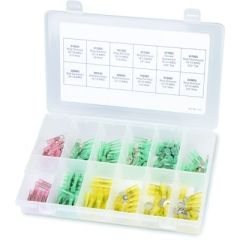 Ancor 320101 Heat Shrink Terminal, Connector Kit, Electrical Connection, Heat Shrink Technology, Wire Gauges, Ring Terminals, Butt Connectors, Reliable Connection, Professional Wiring, DIY Enthusiast