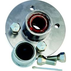 Dexter® Super Lube Hub Kit, marine needs, high-quality bearings, seals, dust cap, cotter key, lug nuts, bolts, 1" capacity, 1250 lbs load-bearing capability, galvanized materials, corrosion resistance, Dexter marine products, discontinued model, P/N 241-8